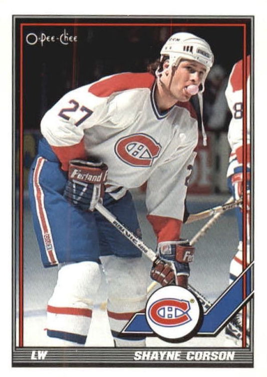 NHL 1991-92 O-Pee-Chee - No 157 - Shayne Corson