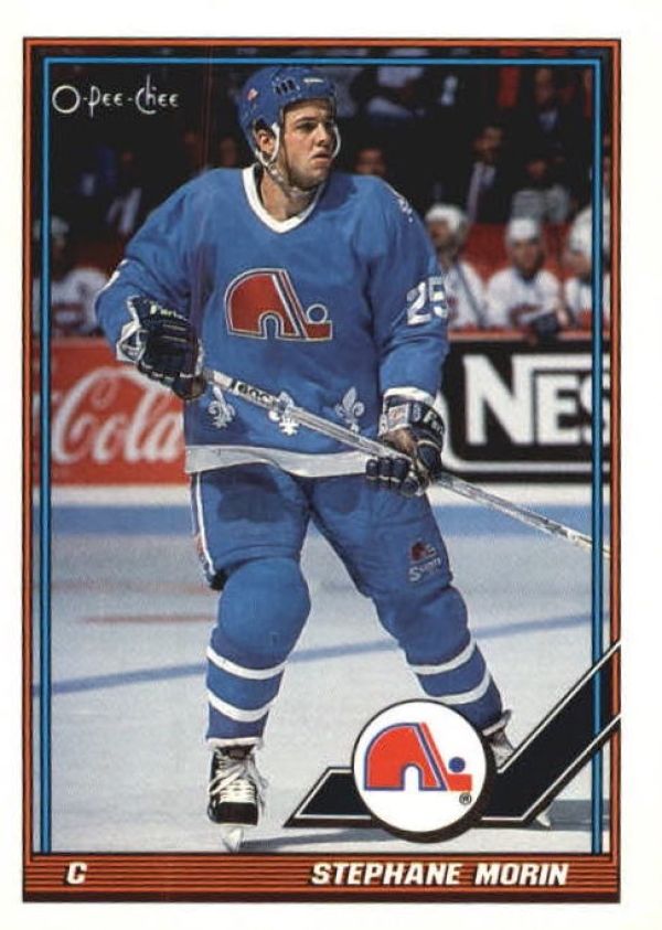 NHL 1991-92 O-Pee-Chee - No 159 - Stephane Morin