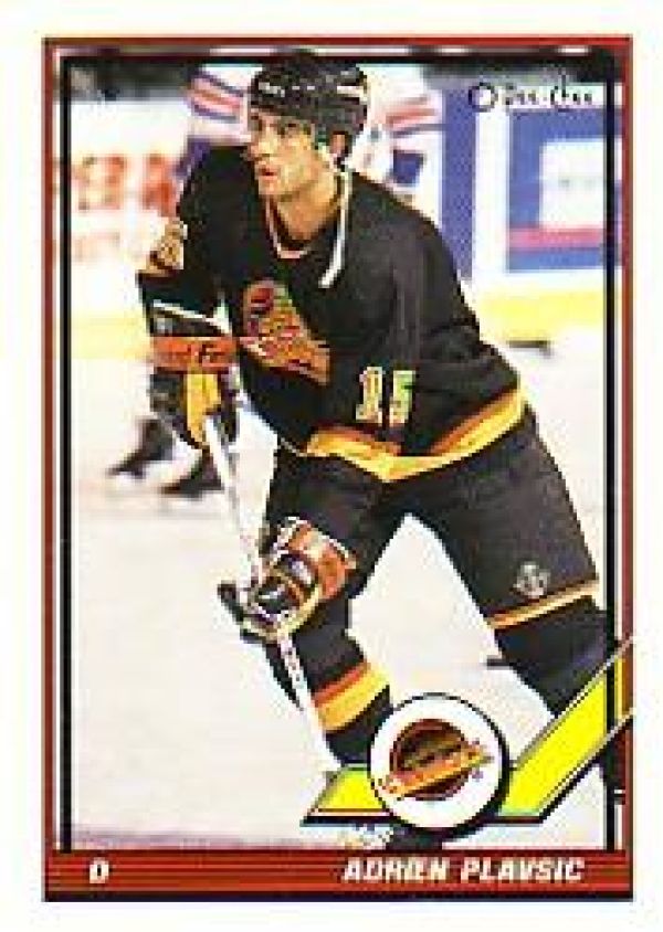 NHL 1991-92 O-Pee-Chee - No 162 - Adrien Plavsic