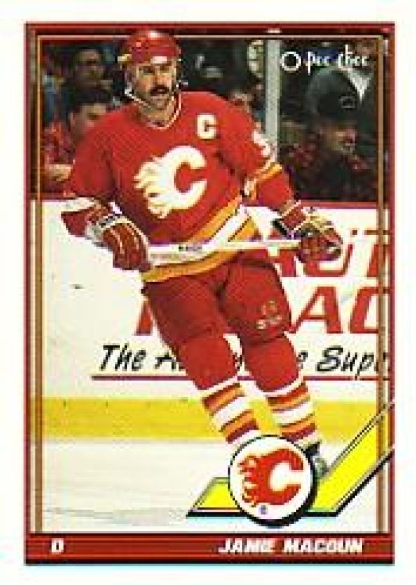 NHL 1991-92 O-Pee-Chee - No 168 - Jamie Macoun