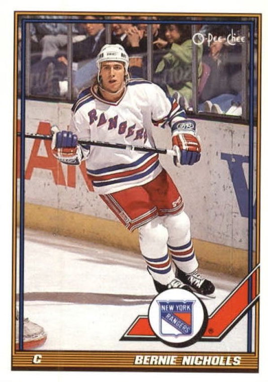 NHL 1991-92 O-Pee-Chee - No 174 - Bernie Nicholls