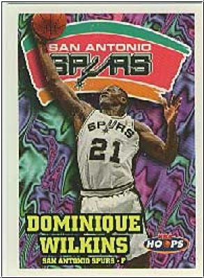 NBA 1997-98 Hoops - No 137 - Dominique Wilkins