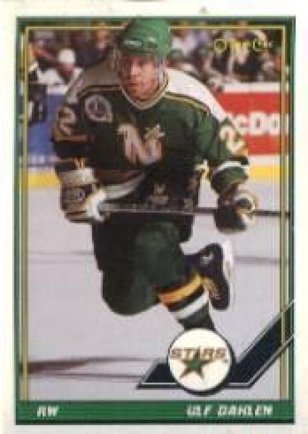 NHL 1991-92 O-Pee-Chee - No 177 - Ulf Dahlen