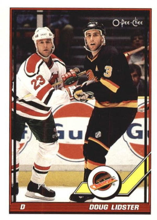 NHL 1991-92 O-Pee-Chee - No 179 - Doug Lidster