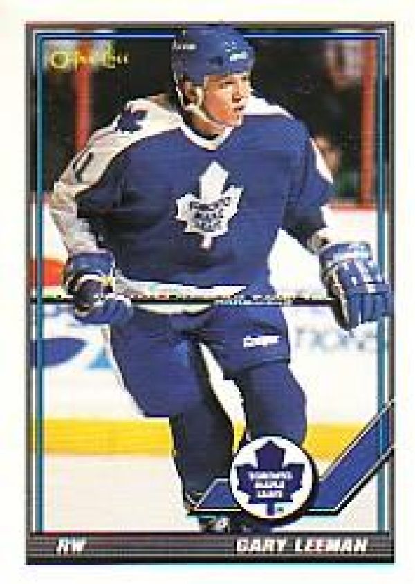 NHL 1991-92 O-Pee-Chee - No 188 - Gary Leeman