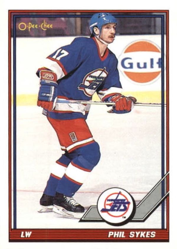 NHL 1991-92 O-Pee-Chee - No 189 - Phil Sykes