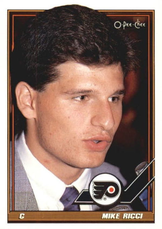 NHL 1991-92 O-Pee-Chee - No 194 - Mike Ricci