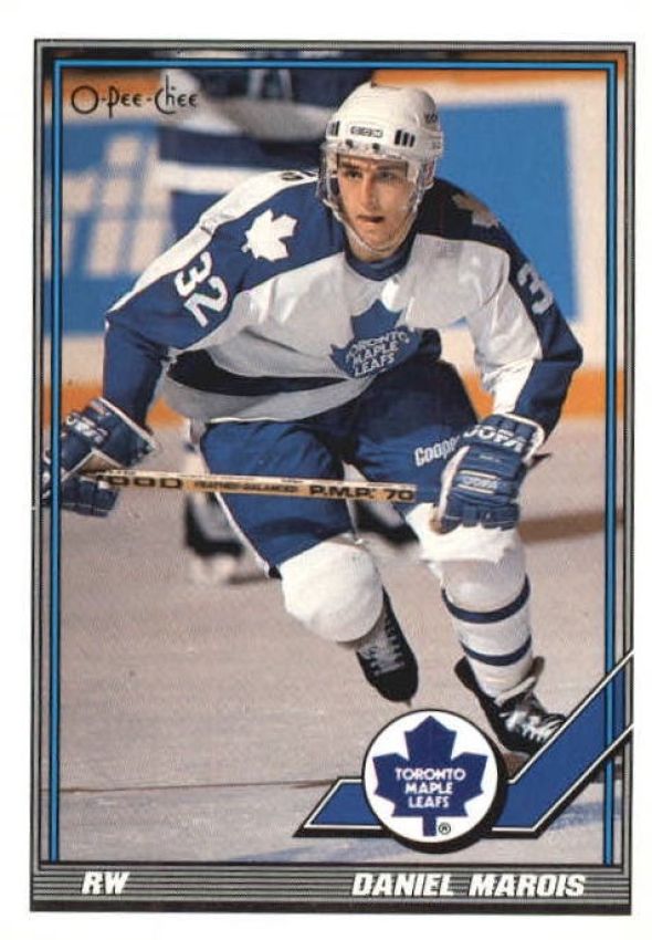 NHL 1991-92 O-Pee-Chee - No 212 - Daniel Marois