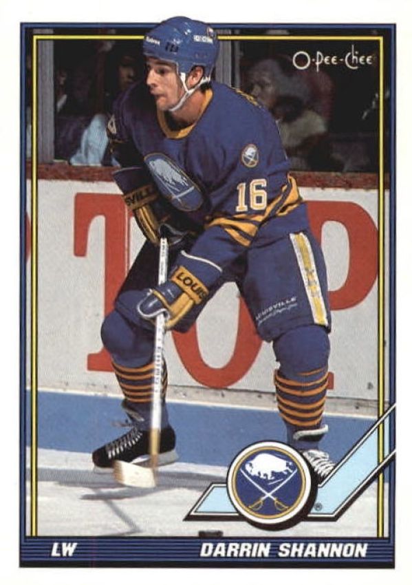 NHL 1991-92 O-Pee-Chee - No 241 - Darrin Shannon