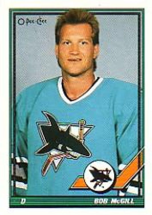 NHL 1991-92 O-Pee-Chee - No 216 - Bob McGill