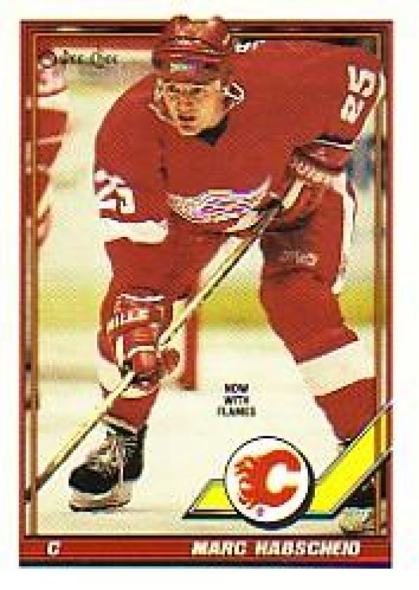 NHL 1991-92 O-Pee-Chee - No 250 - Marc Habscheid