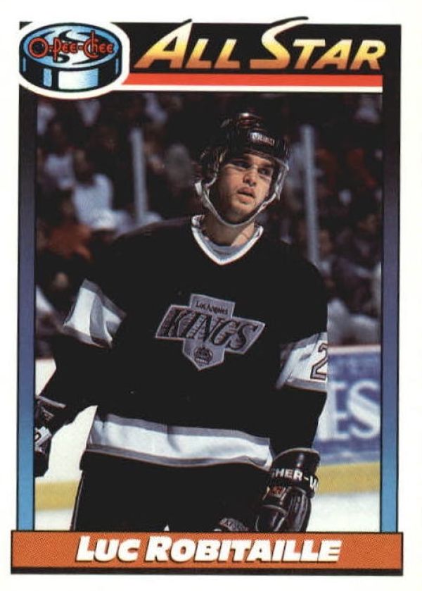 NHL 1991-92 O-Pee-Chee - No 260 - Luc Robitaille