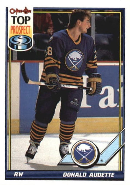 NHL 1991-92 O-Pee-Chee - No 273 - Donald Audette