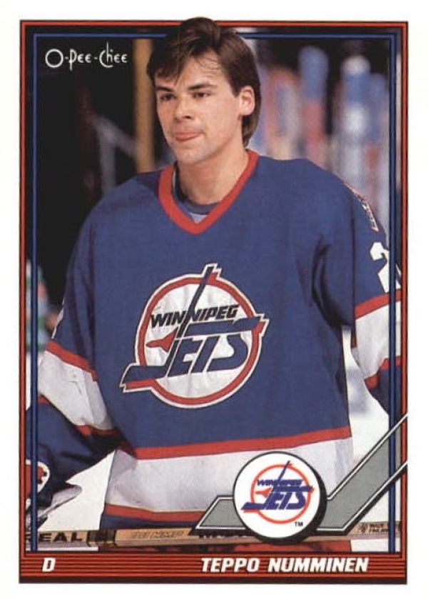 NHL 1991-92 O-Pee-Chee - No 274 - Teppo Numminen