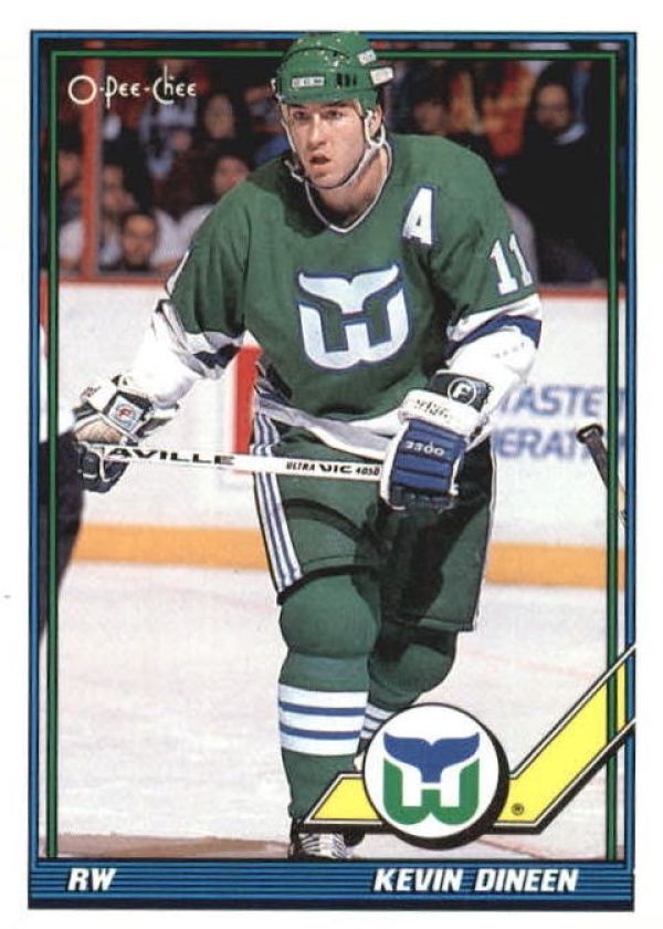 NHL 1991-92 O-Pee-Chee - No 285 - Kevin Dineen