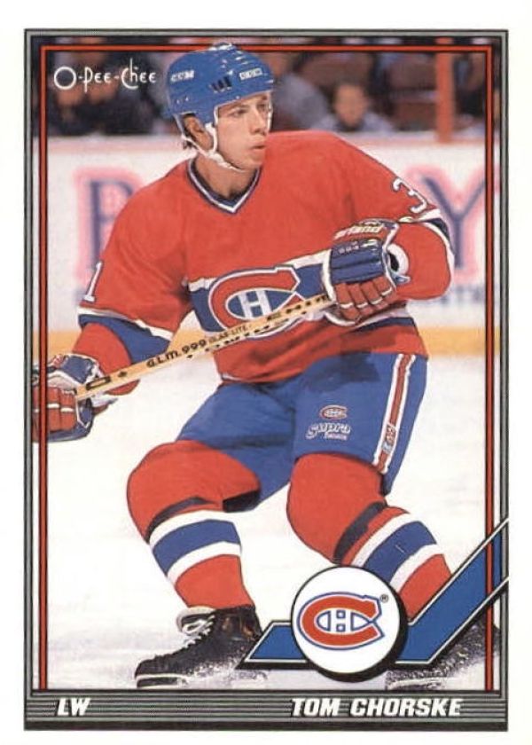 NHL 1991-92 O-Pee-Chee - No 287 - Tom Chorske