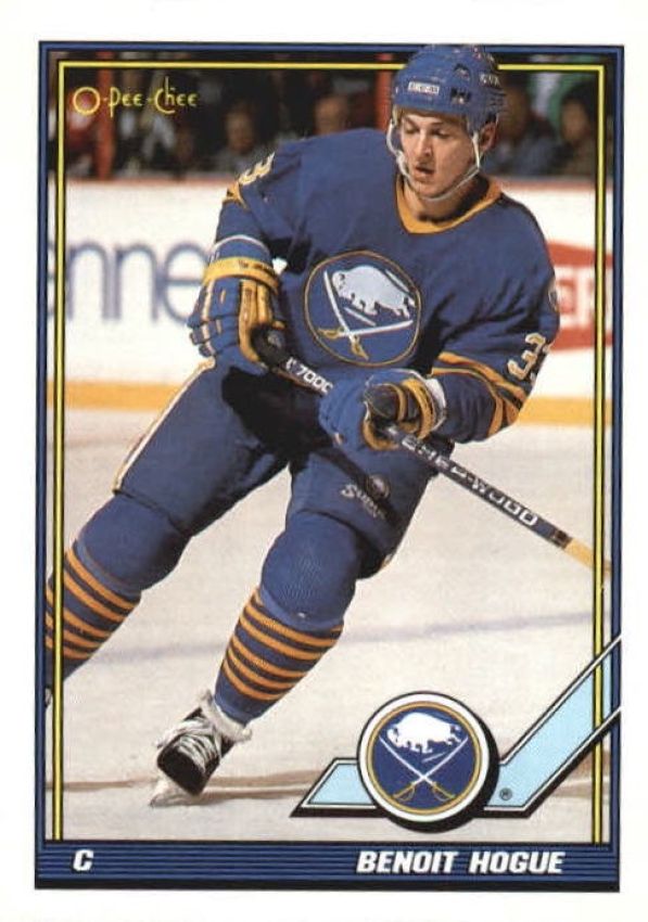 NHL 1991-92 O-Pee-Chee - No 292 - Benoit Hogue