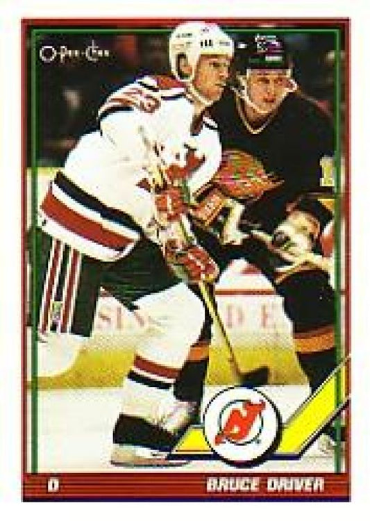 NHL 1991-92 O-Pee-Chee - No 294 - Bruce Driver