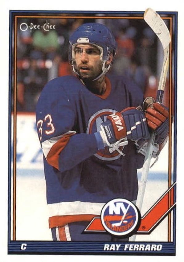 NHL 1991-92 O-Pee-Chee - No. 304 - Ray Ferraro