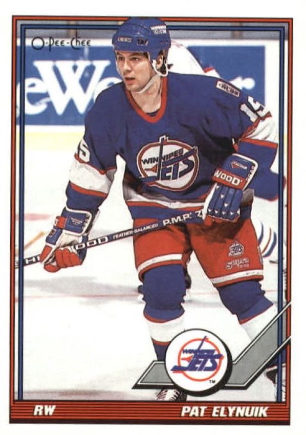 NHL 1991-92 O-Pee-Chee - No. 326 - Pat Elynuik