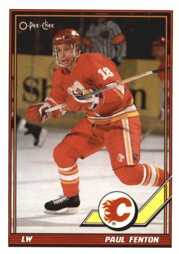 NHL 1991-92 O-Pee-Chee - No. 331 - Paul Fenton