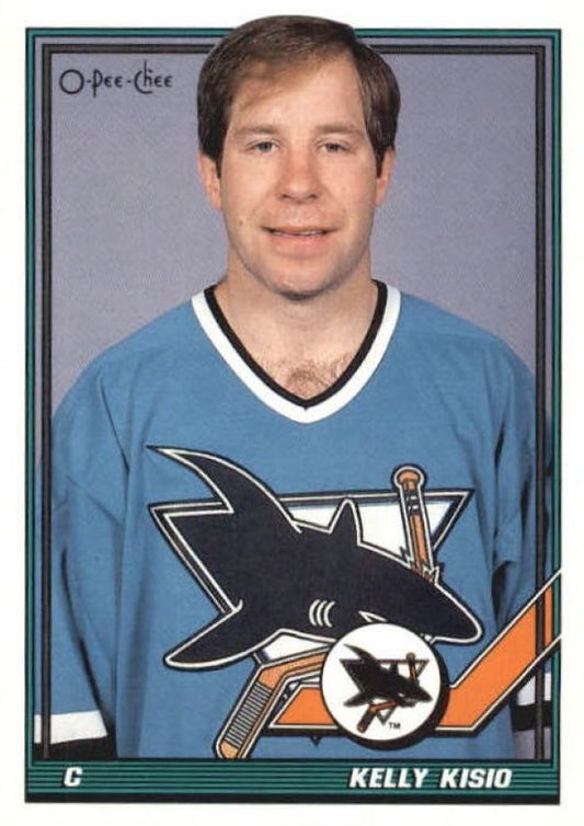 NHL 1991-92 O-Pee-Chee - No. 335 - Kelly Kisio