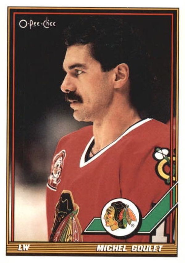 NHL 1991-92 O-Pee-Chee - No 336 - Michel Goulet