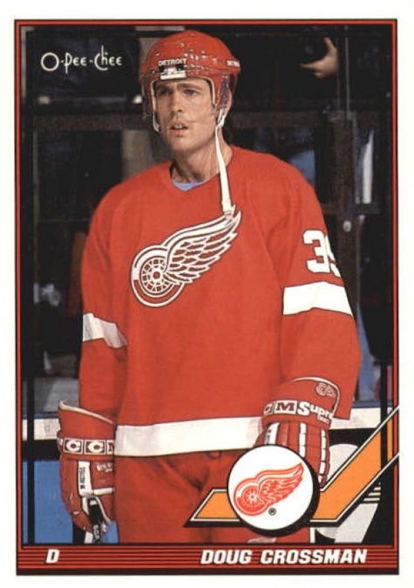 NHL 1991-92 O-Pee-Chee - No 341 - Doug Crossman