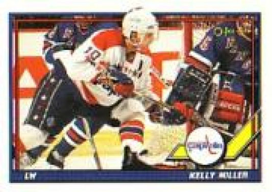 NHL 1991-92 O-Pee-Chee - No. 342 - Kelly Miller