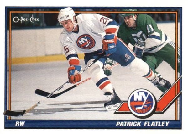 NHL 1991-92 O-Pee-Chee - No. 343 - Patrick Flatley