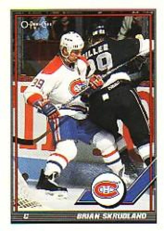 NHL 1991-92 O-Pee-Chee - No. 349 - Brian Skrudland