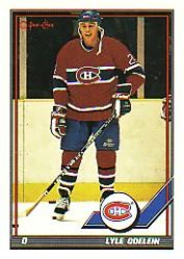 NHL 1991-92 O-Pee-Chee - No 350 - Lyle Odelein