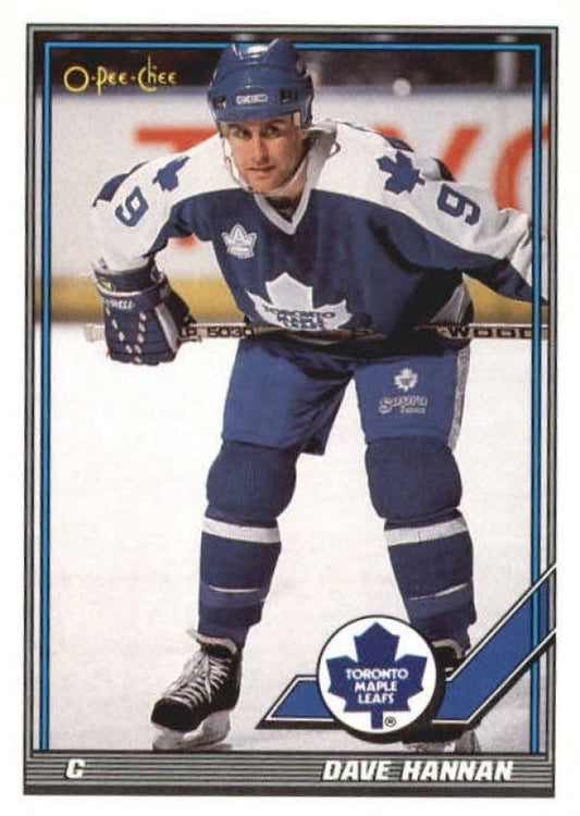 NHL 1991-92 O-Pee-Chee - No 360 - Dave Hannan