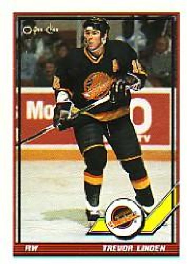 NHL 1991-92 O-Pee-Chee - No 364 - Trevor Linden