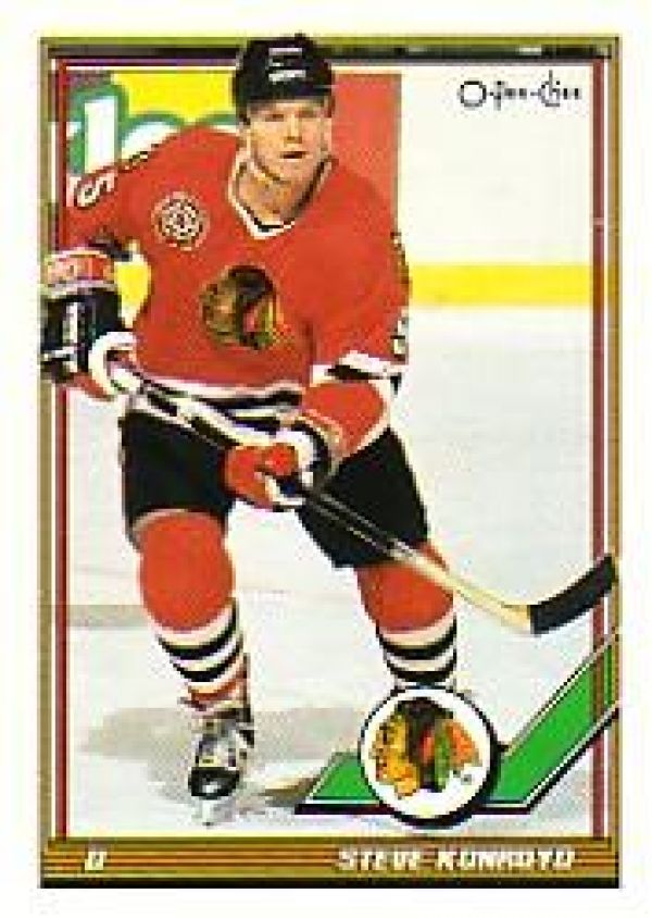 NHL 1991-92 O-Pee-Chee - No 366 - Steve Konroyd