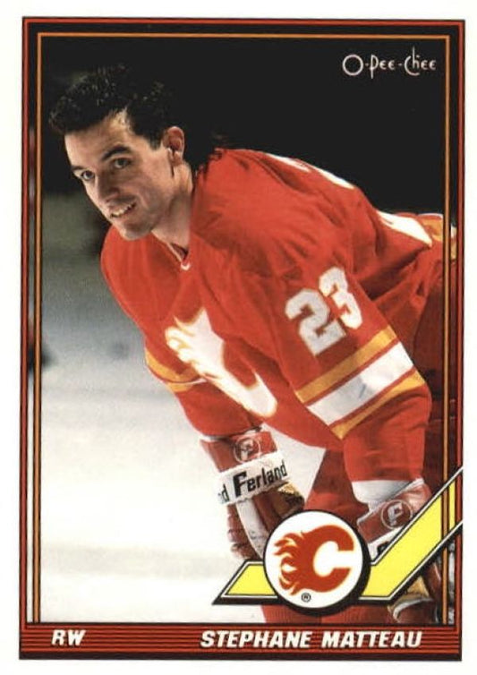 NHL 1991-92 O-Pee-Chee - No. 383 - Stephane Matteau