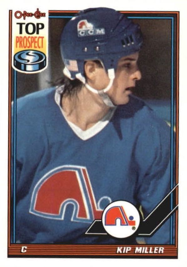 NHL 1991-92 O-Pee-Chee - No 387 - Kip Miller