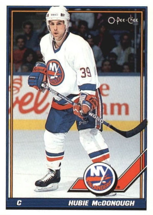 NHL 1991-92 O-Pee-Chee - No. 389 - Hubie McDonough