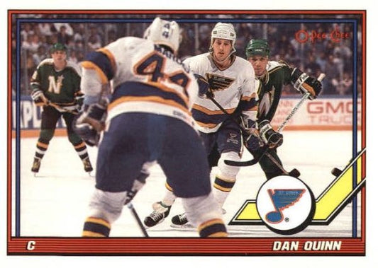 NHL 1991-92 O-Pee-Chee - No 393 - Dan Quinn