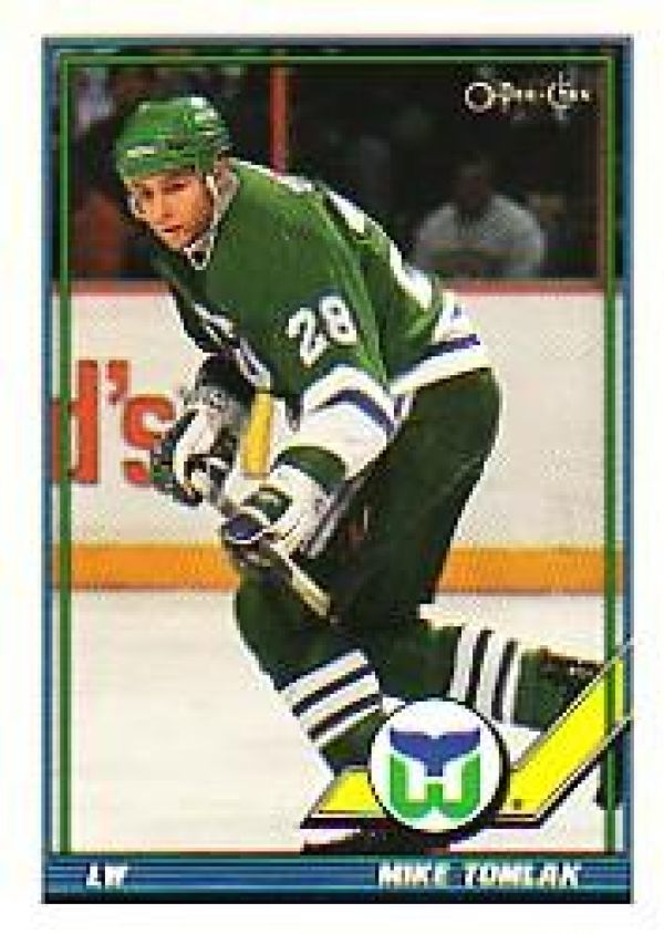 NHL 1991-92 O-Pee-Chee - No 410 - Mike Tomlak