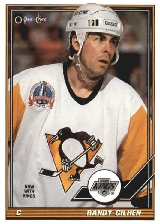 NHL 1991-92 O-Pee-Chee - No 418 - Randy Gilhen