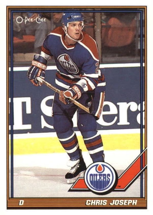 NHL 1991-92 O-Pee-Chee - No 432 - Chris Joseph