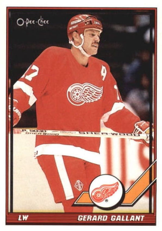 NHL 1991-92 O-Pee-Chee - No 443 - Gerard Gallant