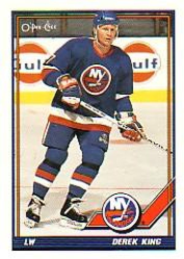 NHL 1991-92 O-Pee-Chee - No 455 - Derek King