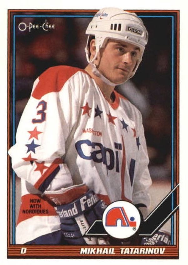 NHL 1991-92 O-Pee-Chee - No 465 - Mikhail Tatarinov