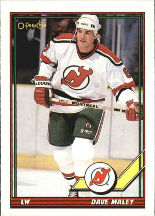 NHL 1991-92 O-Pee-Chee - No 476 - David Maley