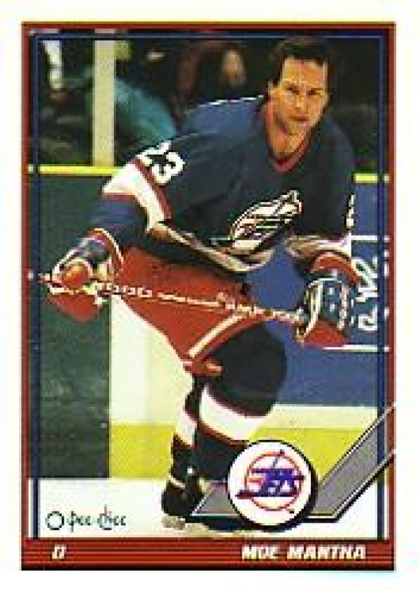 NHL 1991-92 O-Pee-Chee - No 477 - Moe Mantha