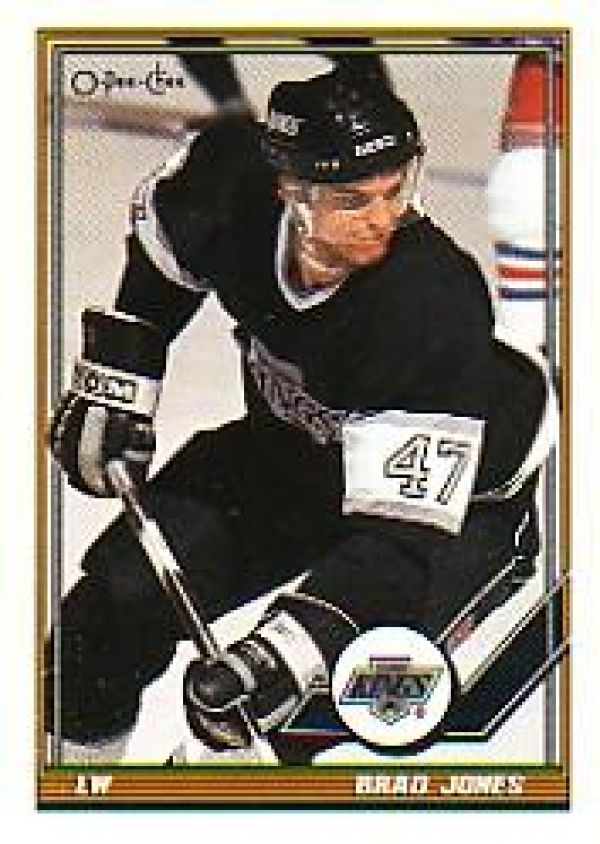 NHL 1991-92 O-Pee-Chee - No 478 - Brad Jones