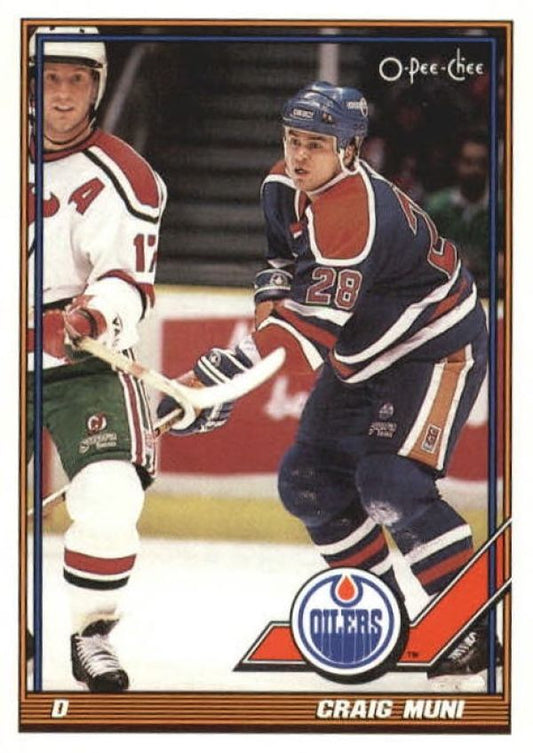 NHL 1991-92 O-Pee-Chee - No 479 - Craig Muni