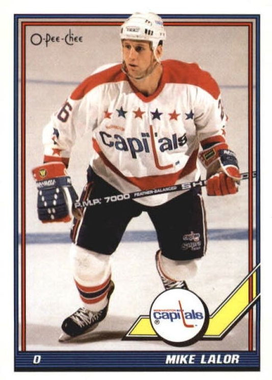 NHL 1991-92 O-Pee-Chee - No 483 - Mike Lalor